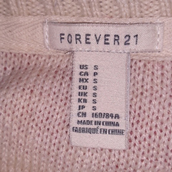 Forever 21 sweater sz small - Picture 5 of 6